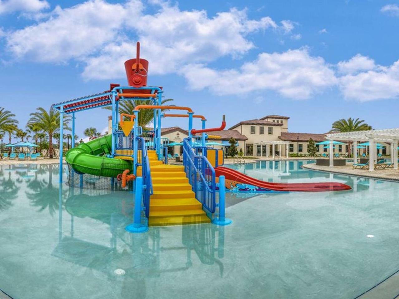 Luxurious Vacation Townhome With Private Pool At Windsor At Westside Ww8948 คิสซิมมี ภายนอก รูปภาพ